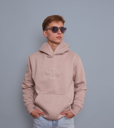 HOODIE AFTER COLLEGE CREAM