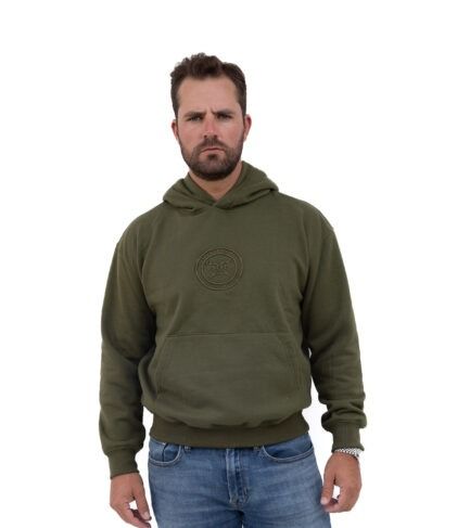 HOODIE AFTER COLLEGE HERITAGE OLIVE