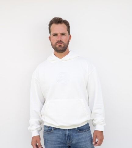 HOODIE AFTER COLLAGE ALPINE SAND